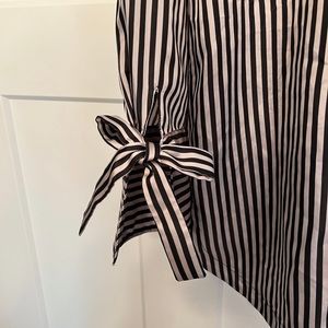 Banana Republic Silky Striped Blouse